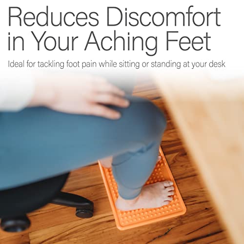 Kanjo Fsa Hsa Eligible Acupressure Foot Pain Relief Mat | Pressure Point Foot Massager For Plantar Fasciitis, Heel Pain & Arch Pain Relief | For Use At Standing Desk #TOP2