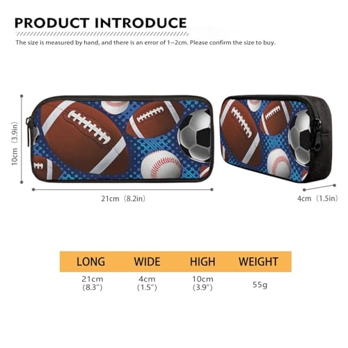 Fancosan Sport Football Baseball Basketball Designs Backpack For Mens,Teen Boys Junior School Bag+Lunchbox+Pen Case thumb #6