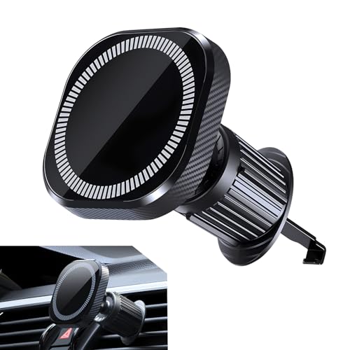 1 PC Car Air Conditioner Outlet Mobile Phone Holder, Hook 360-degree Adjustable Adsorption-Type Fixed Anti-Shake Navigation Holder, Auxiliary Travel Accessory, Suitable for Most Cars (Black)