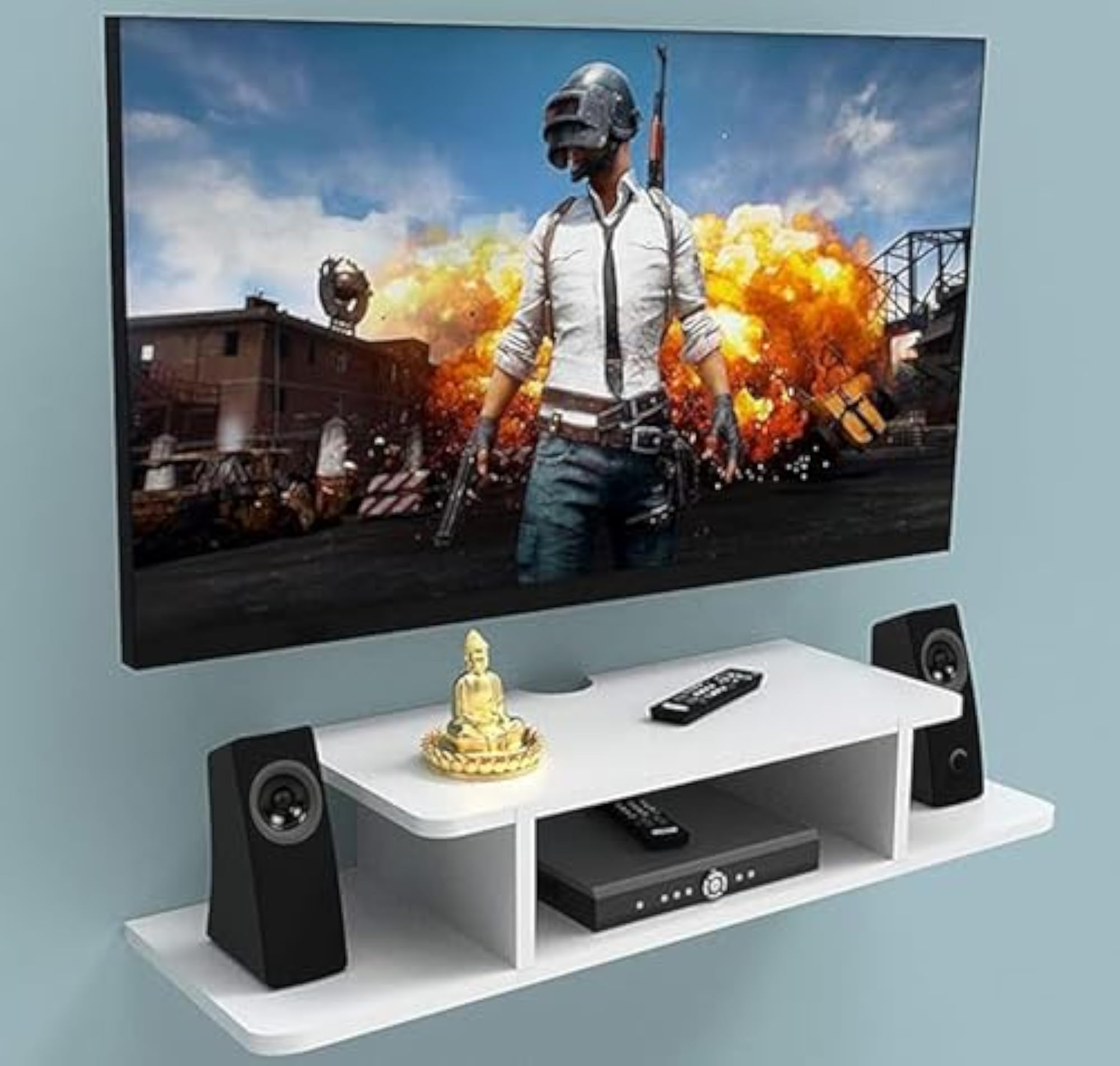 Wooden Floating TV Entertainment Unit