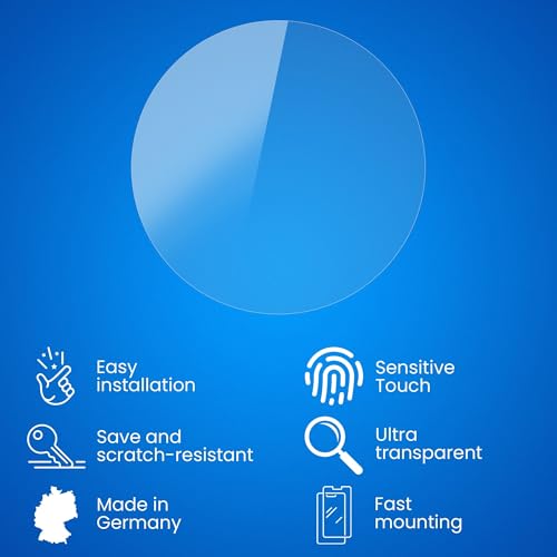 atFoliX Schutzfolie kompatibel mit Garmin Vivoactive 3 Folie, ultraklare FX Displayschutzfolie (3X)