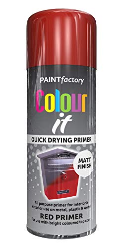 PAINTfactory Colour It Red Primer, 400 ml Spray Paint