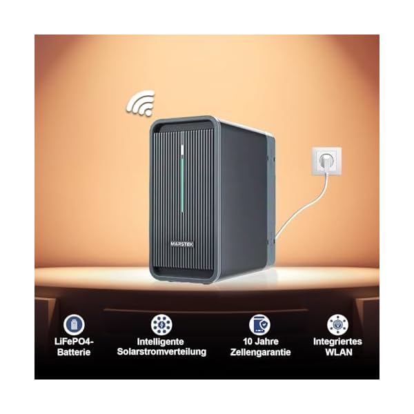CamperGold® 2000W Photovoltaik Balkonkraftwerk mit EPP 500W Solarmodule, Hoymiles HMS-1600-4T Wechselrichter und 10m Wielandstecker – Bild 4