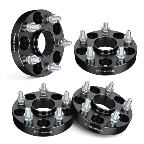 EVIL ENERGY 5x4.5 Wheel Spacers 1 inch Compatible with Lexus ES 1992-2022,...