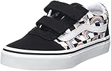 Entrenadores Zapatos Vans Ward V, Zapatillas, Rainbow Checkerboard Multi/White, 32 EU