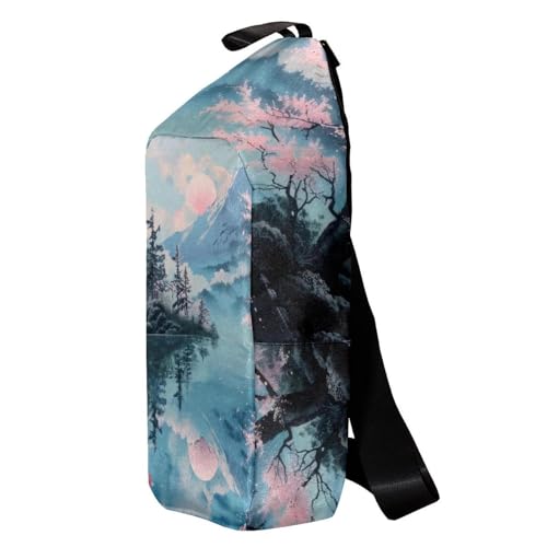 Mochila bandolera multicolor unisex para senderismo y turismo activo 3