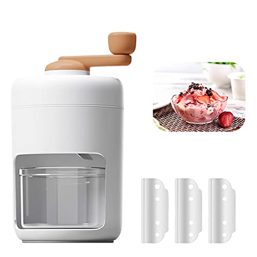 Produktfoto von Ice Crusher Rotary Manueller Eiscrusher: Cocktails Slush Machine Ice Cube Crushed Smoothies Ice Crusher Machine,&hellip;