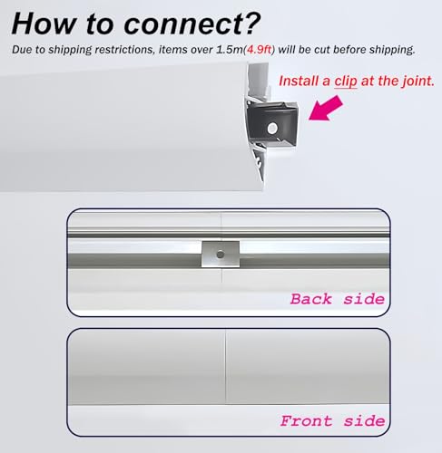 Accesorio de iluminación impermeable para evitar sombras duras en techos 5