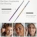 Zoolinn Ear Cleaning Kit, Safe Ear Wax Removal Tool Set of 6pcs, Portable Stainless Steel Ear Pick with Cleaning Brush and Storage Case