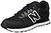 New Balance 500, Basket Femme, Noir BK, 36.5 EU