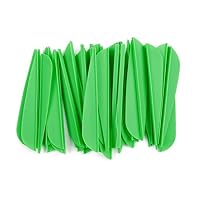 ELONG OUTDOOR Lot De 50 Plumes De Flèche En Caoutchouc Pour