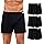 PUTUO Calzoncillos Boxers Sueltos para Hombre: Ropa Interior de Algodón Cómoda y Transpirable de Estilo Minimalista para Casa y Verano Pack 3