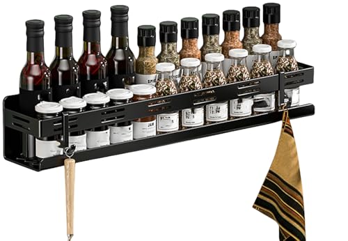 Zdaqian �����p���b�N �Ǌ|�� �X�p�C�X �}�O�l�b�g���b�N �o�X���[�� �V�����[ �}�O�l�b�g �K�тȂ� �V�����v�[�����C���[ �o�X �V�����v�[�X�e�����X�� �h�� ���͌Œ� �������s�v ���ʏ�/�L�b�`�����[ (20CM,�u���b�N)