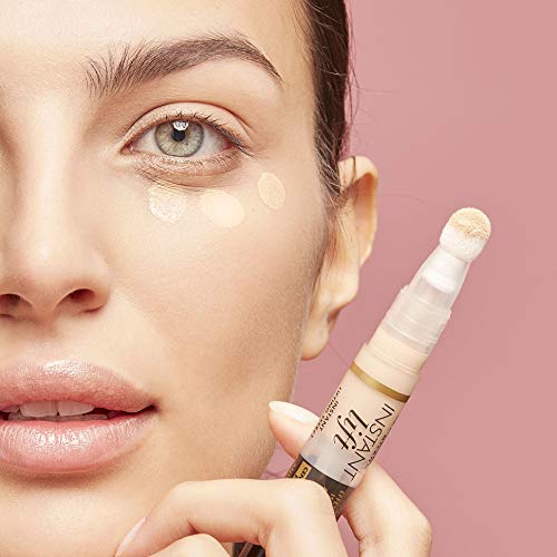 Deborah Concealer Instant LIft N.3.2 Vanilla, flüssige Textur, mildert Augenringe, Taschen und Falten, mit speziellen Aktivstoffen und reflektierenden Fotopartikeln, für einen frischen und erholten