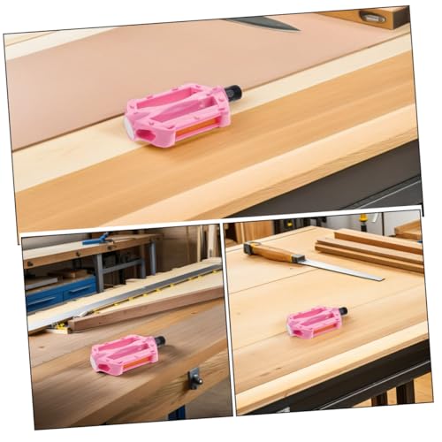 2 Pair Bike Pedals Lightweight Durable Plastic Flat Pedals with Skid Texture for Enhanced Grip and Safety Mountain and Flat Roads for Young Cyclists3