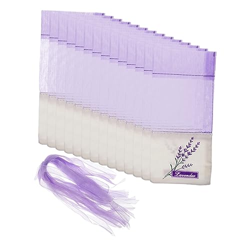 GARVALON 50 sachets vacíos decorativos de perfume miniatura 6