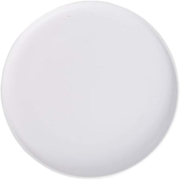 Plant Saucer Drip Tray White Ceramic Flower Pot Tray Garden Outdoor Indoor Round Tray Flower Pot Base Flower Pot Tray Plant Saucer,White-C