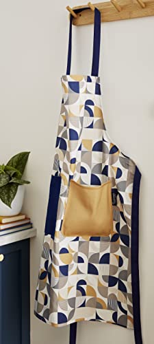 Cooksmart British Designed Kitchen Aprons For Women | 100% Cotton Kitchen Apron With Pockets | Modern Designed Cooking Aprons For Women Types Of Kitchens - Cosy Home Interiors Cooksmart British Designed Kitchen Aprons For Women | 100% Cotton Kitchen Apron With Pockets | Modern Designed Cooking Aprons For Women Types Of Kitchens - Image 3