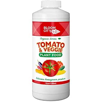 Bloom City Tomato & Veggie Liquid Fertilizer, 32 oz