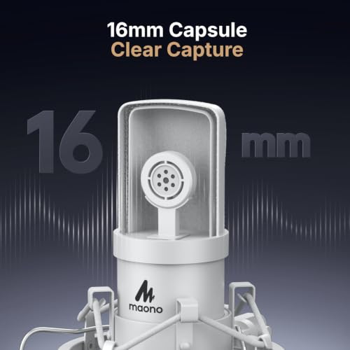 Image of MAONO AU-A04H USB Microphone Kit with Headphone for PC, Podcast & Gaming