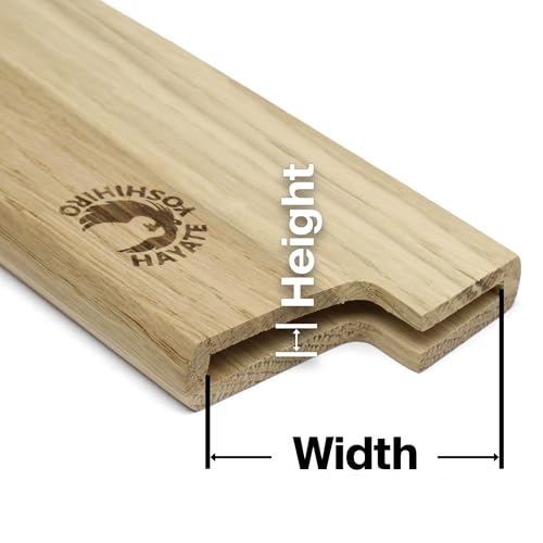 Yoshihiro Magnetic Oak Wood Saya Cover Blade Protector for Gyuto Knife 8.25 IN (210mm) by Yoshihiro - Image 3