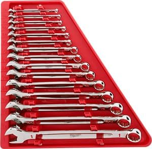Milwaukee 15-Piece Combination Wrench Set - SAE 48-22-9415
