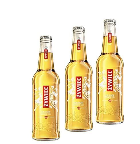 Żywiec- Żywiec Bier Set 4,5% 6 x 0,4l Flaschen | Der Einzigartige Geschmack aus Polen | Erfrischendes Geschenk | Flaschenbier | Lagerbier Cover
