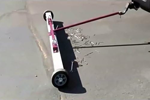 Miniatura 3 de T-36 Liberación de carga 3 en 1 Remolque detrás de la barredora magnética, 36"