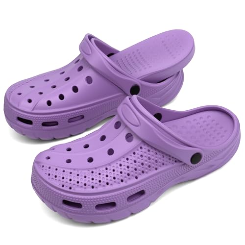 Image of INMINPIN Mens Womens Garden Clogs Shoes Beach Slippers Pool Water Sandals with Comfortable Arch Support Insole
