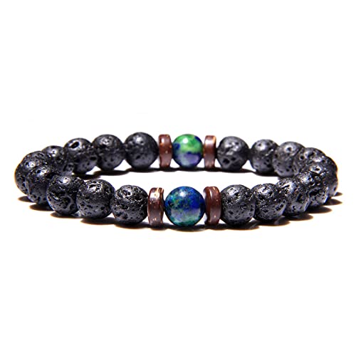 Bracelets de perles vintage en lapis-lazuli naturel YSJNGF pour sublimer vos tenues de soirée