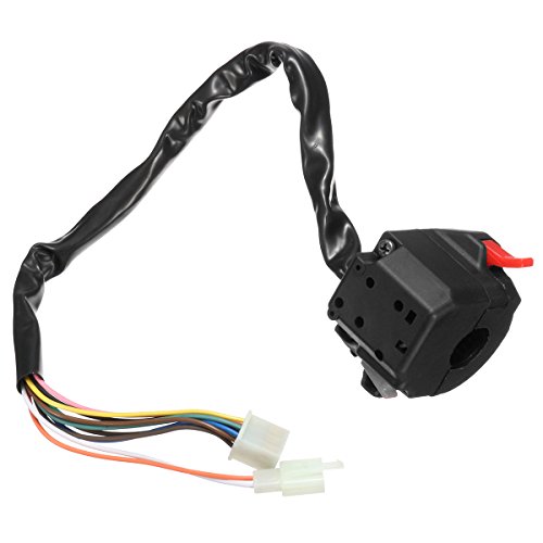 Alamor 12V Motorrad Scheinwerfer Start Schalter Horn Blinker Für 7/20 Mm 22Mm Lenker Linke Seite
