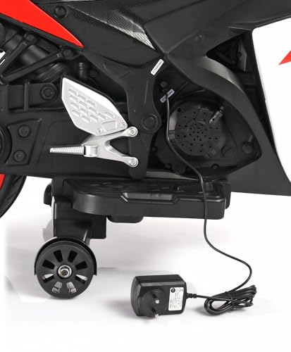 Image of Wishmaster Fully Assembled R3 Bike for Kids Toy with Rechargeable Battery Operated Electric Children Ride on [3 to 8 Years, Large Size] | Birthday Gift for Boys & Girls (Red)