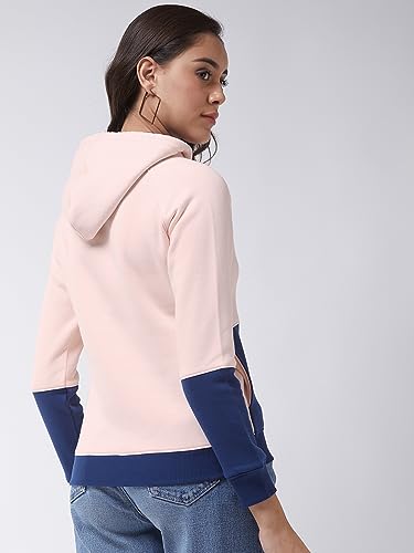 Image of Modeve Women Printed Hooded Sweatshirt for Winter