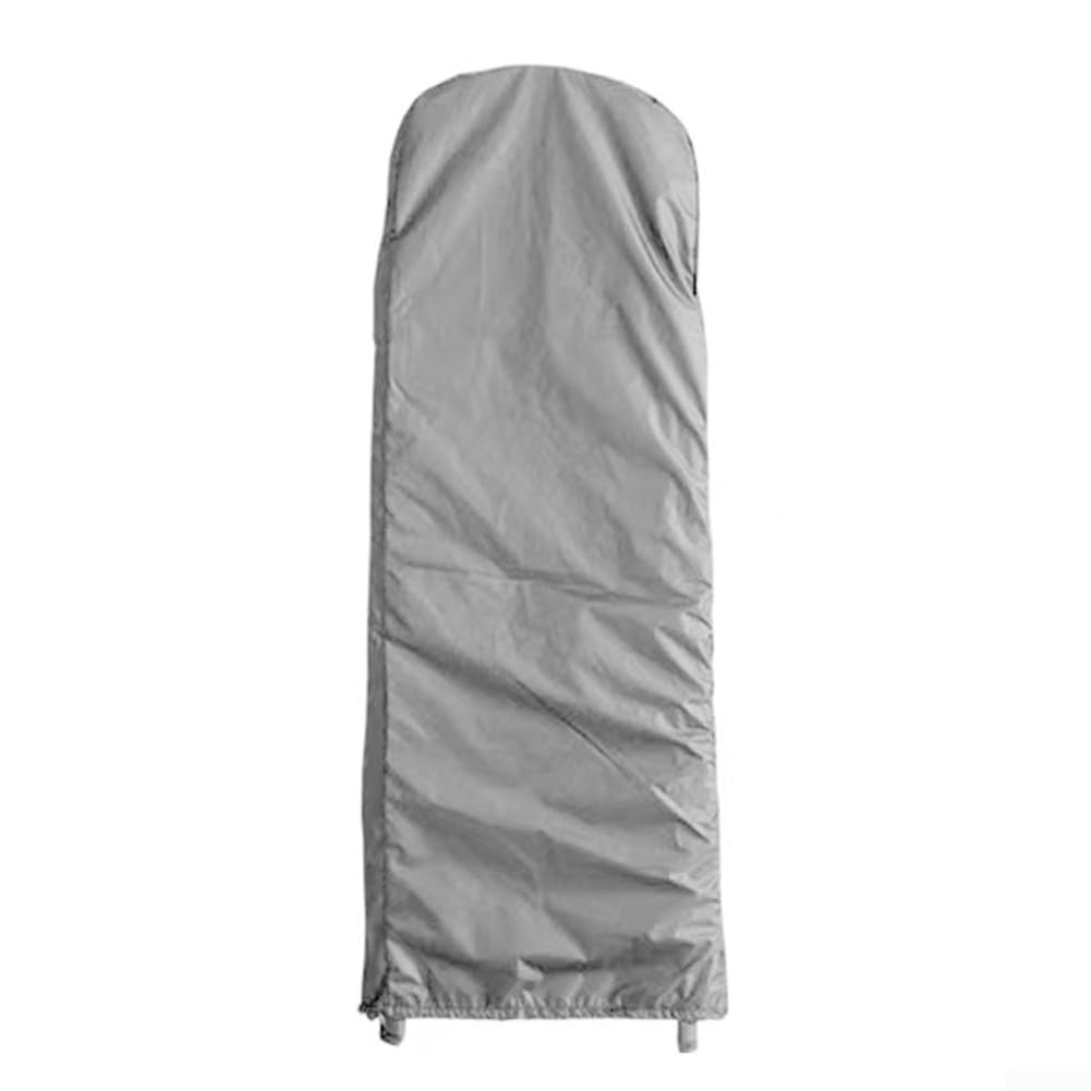 Funda protectora plegable para escalera, impermeable, con cordón ajustable para almacenamiento exterior (50 x 174 x 12 cm)