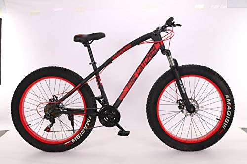 Image of Mitkart Fire Catcher Fat Bike 26T 21 Speed (Black /Red)