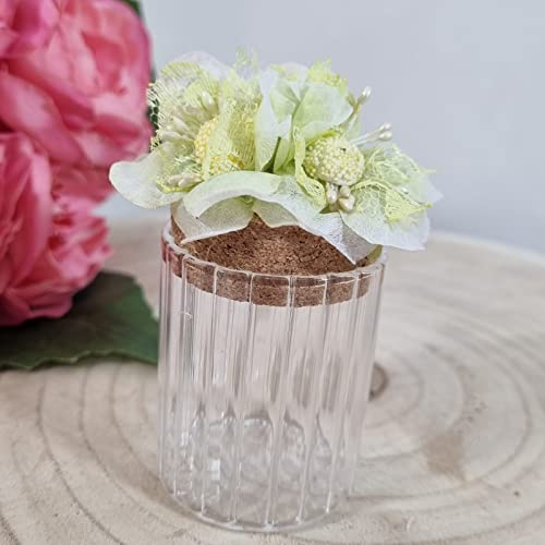 Barattoli Vetro bomboniere Tappo in Sughero con