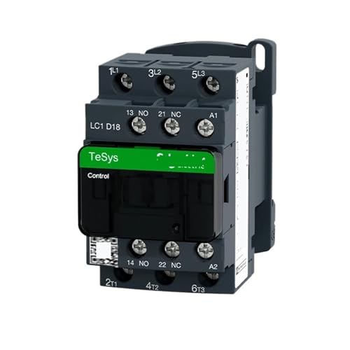 Contacteur tripolaire LC1D18A 380V pour éliminer les pannes de moteur triphasé