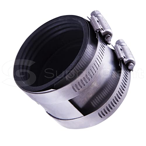 Supply GIant 38444 Shielded 2 in. Transitoin Coupling, Connects Cast Iron, Plastic, or Steel To 2 in. Copper by SUPPLYGIANT - Image 2
