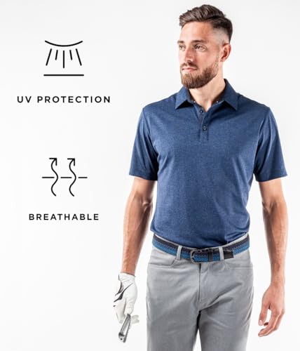 Galvin Green Modern Classic Men's Golf Shirt - UV 20+ Sun Protection - Breathable Golf Polos for Men in Sizes M-XXL2