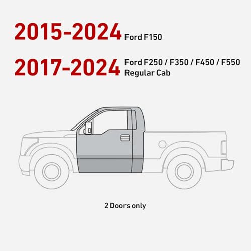 Estribo lateral para Ford F150 y F250 2015-2025 miniatura 4