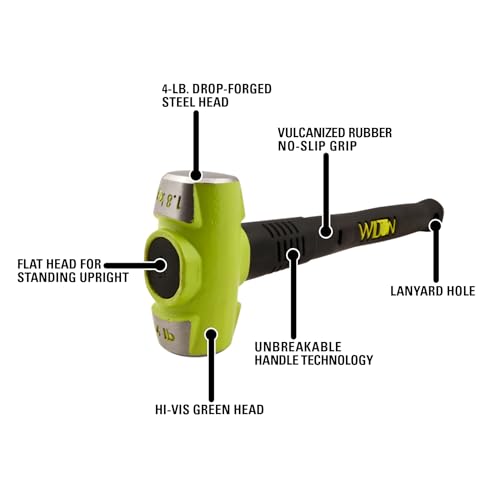 Image of Wilton B.A.S.H 12 inch Sledge Hammer, 4 Lb Head (20412)