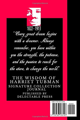 Miniatura 2 de The Wisdom Of Harriet Tubman - Signature Collection - Journal These beautiful contemporary design Journals bring famous figures from history, along