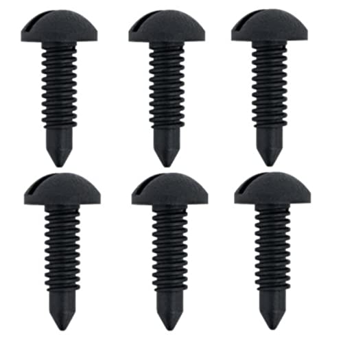 Pchxqvq Black Rear Hatch Panel Trim Screw Set Fits Trans -(Injection Molded Abs Plastic) #TOP7