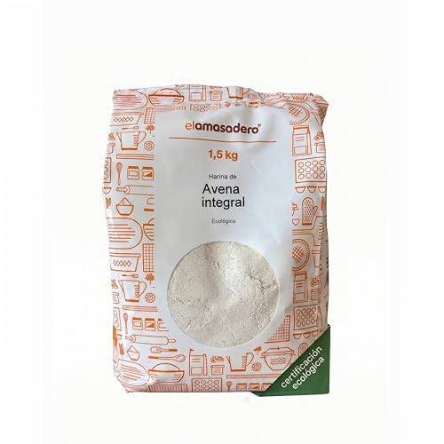 Harina de Avena ECOLOGICO Leche Avena Lino Molido Proteinas Wey Galletas Sin Azucar Semillas Lino Molidas Gelatina sin Sabor en Polvo Proteina en polvo Cereales Sin Azucar Proteina Trigo Sarraceno