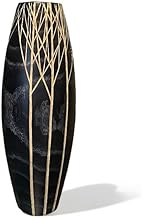 فازة عصرية من بيوت فيرنيتشر، لون بلاك ووش، موديل GB10155