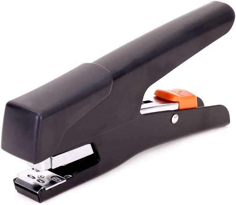 Hefter 24/6/26/6 Handhefter Schreibwaren Bürobedarf Heftklammern Bürozubehör (Color : Black)