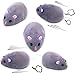 Gosyfeti Remote Control Mouse Toy, Electric RC Rat Animal, for Prank Joke Trick, Cat Playing, Kid's Children's Funny Birthday (Grey)