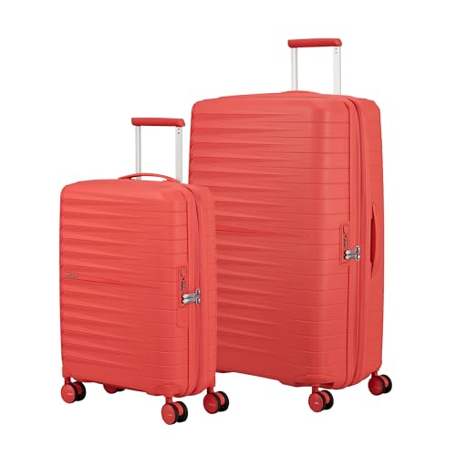 American Tourister Disney Softside Luggage with Spinner Wheels, Minnie Mouse Red Bow, 21-Inch