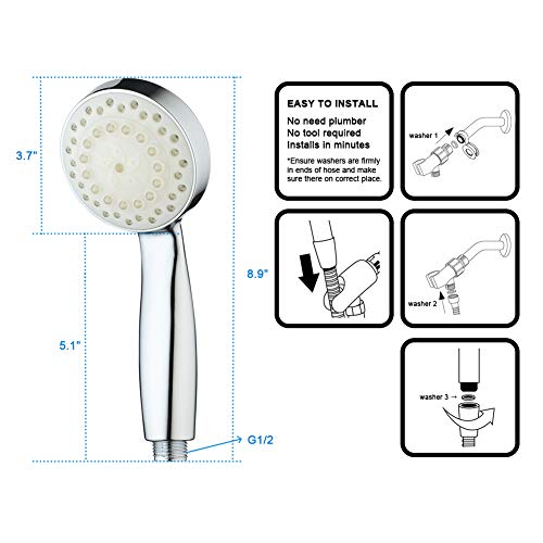Best Shower Heads For Tall People In 2021 (Tall Shower Heads)