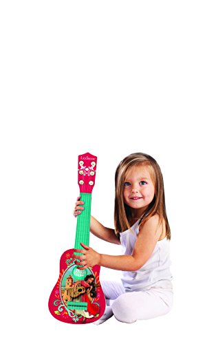 Disney Elena van Avalor Elena Mijn Eerste Gitaar voor kinderen, 6 nylon snaren, 53 cm, gids inbegrepen, rood / blauw… - Image 3